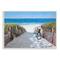 Stupell Industries Summer Beach Pathway & Bicycle Wall Plaque